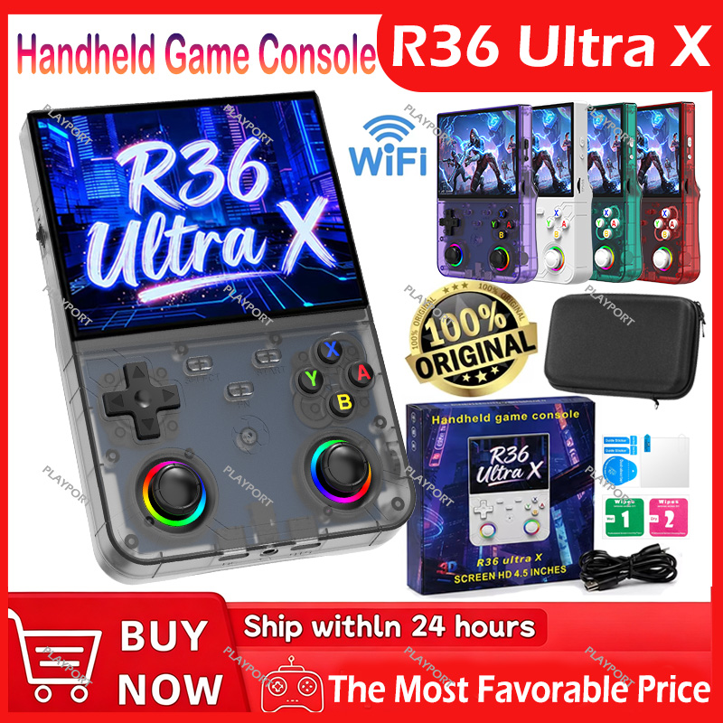 Gaming Console R36 - R36 Ultra X Retro Handheld-Spielekonsole mit