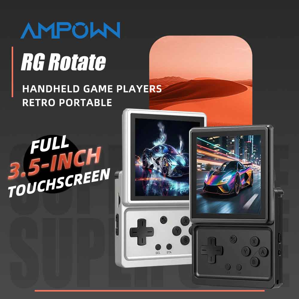 Gaming Console Old - ANBERNIC RG Rotate Android Handheld-Spielkonsole 3,5