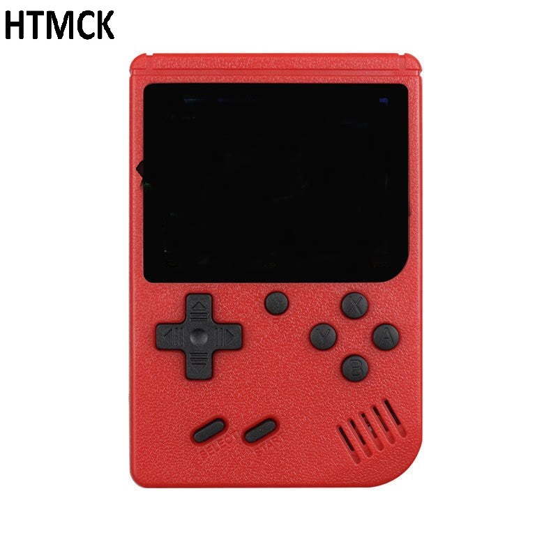 Gaming Console For 10 Year Old - HTMCK Rote Retro-Klassische Handheld-Spielkonsole für Kinder
