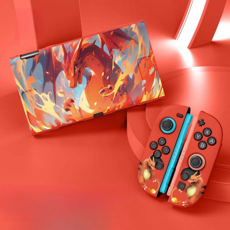 Nintendo Console Switch 2 - Anime Charizard Gengar TPU-Hülle für Switch