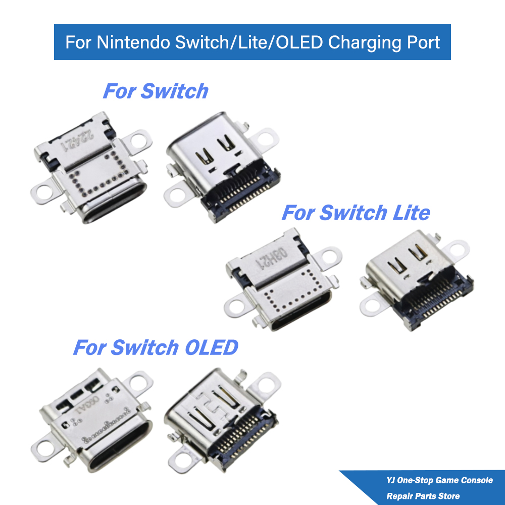 Nintendo Console Switch 2 - 2/5/10 Stück Ersatz-Ladeanschluss für Nintendo Switch