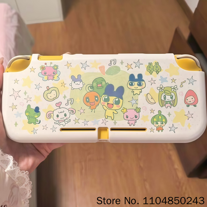 Nintendo Console Switch 2 - Original Tamagotchi Switch Schutzhülle, grüner Apfel,