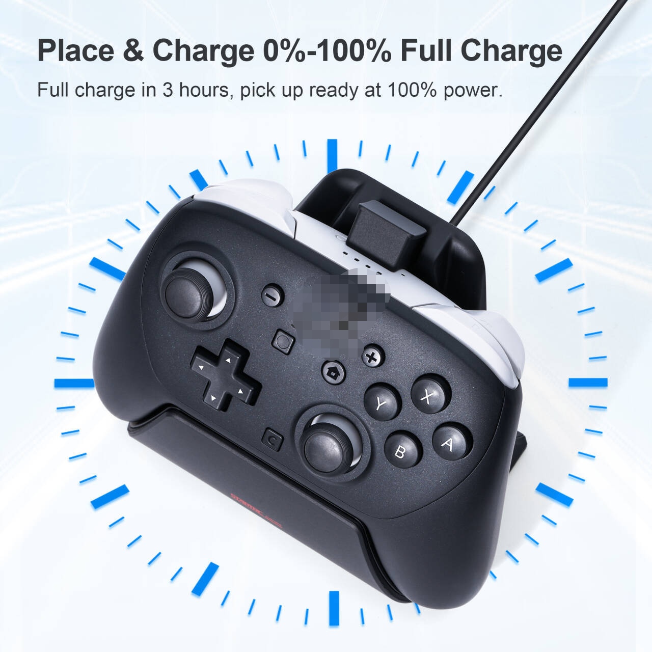 Nintendo Console Switch 2 - Ladestation für Switch2 Pro Spielcontroller Schnellladegerät
