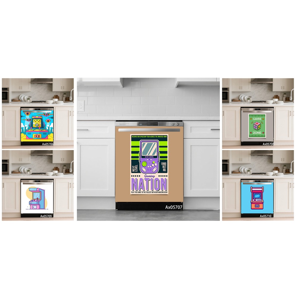 Gaming Console Wallpaper - 90er Retro Pixel Gaming Arcade Konsole