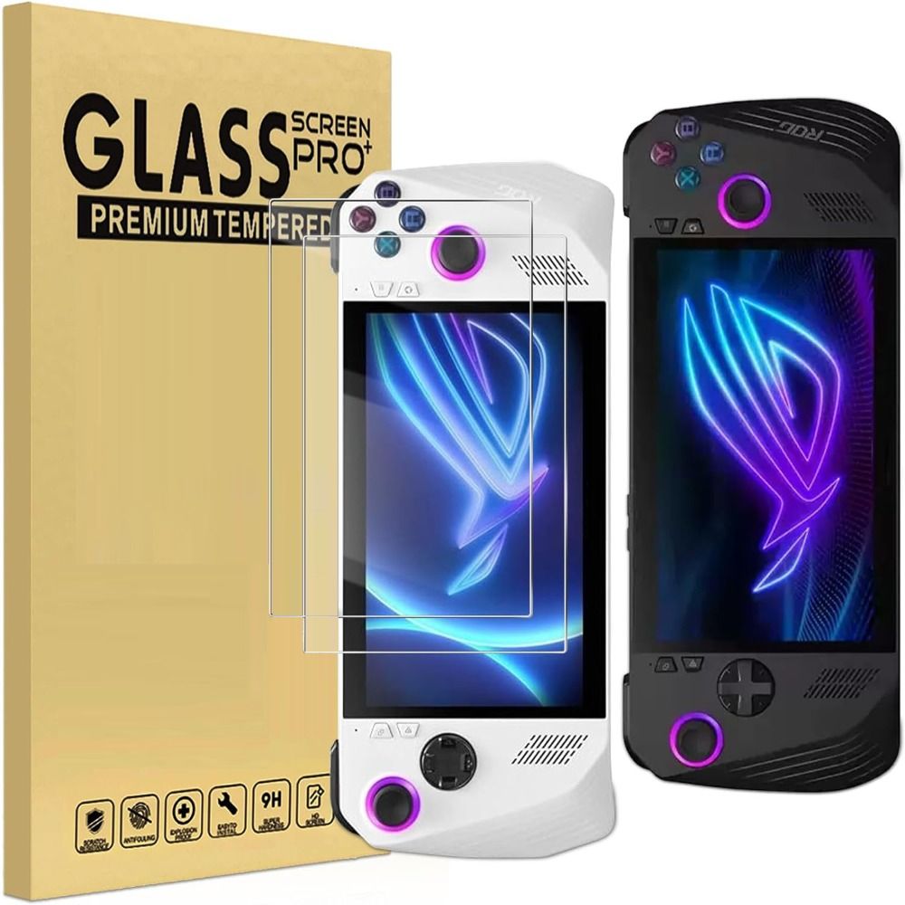 Gaming Console Deals - 3-teiliges Zubehör-Set: 7-Zoll Gebogener Bildschirmschutz für