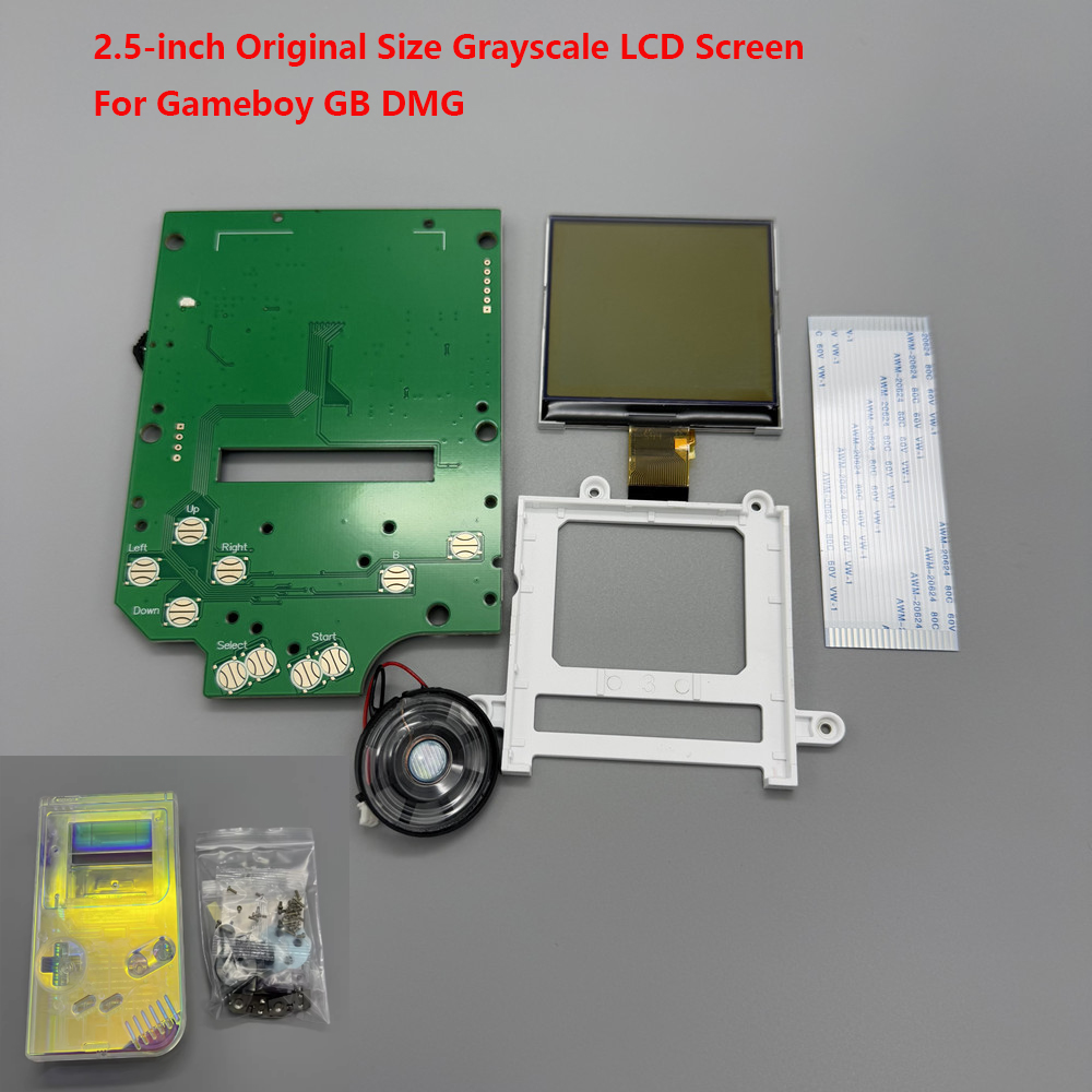 Gaming Console Display - 2,5-Zoll-LCD-Bildschirm im Graustufen für die Gameboy
