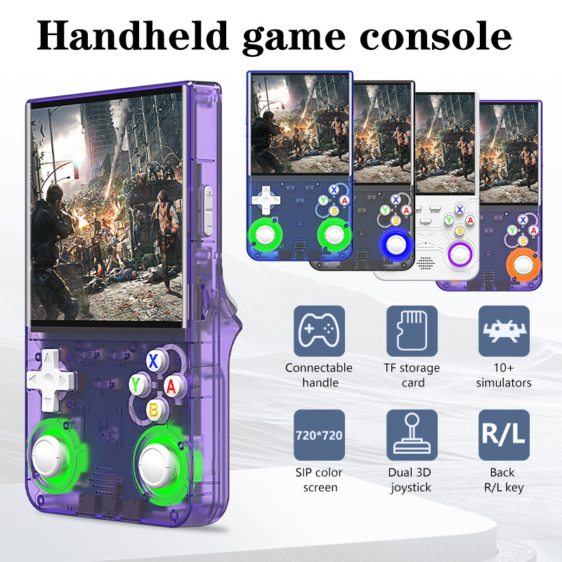 Gaming Console R36 - Neue R36 Ultra Retro-Spielekonsole mit Linux-System,