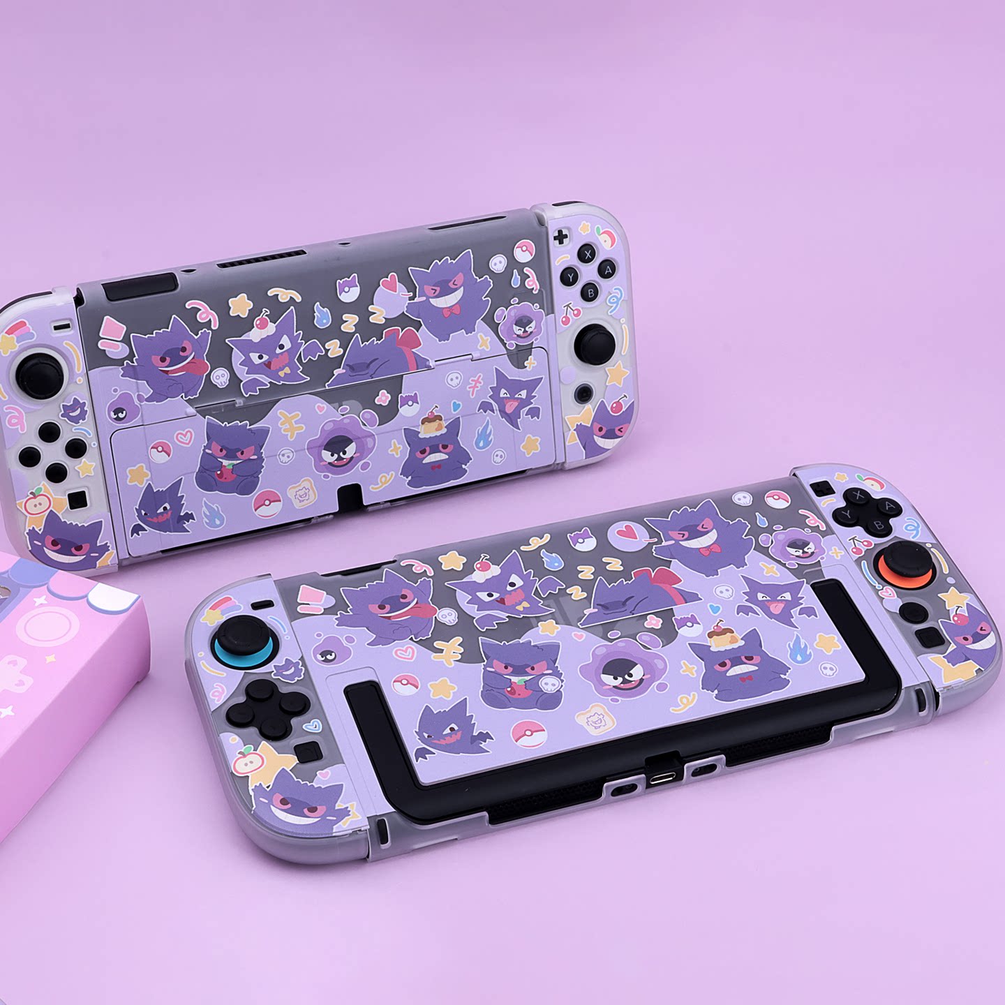 Nintendo Console Switch 2 - Für Switch 2 Halbtransparente Harte Pokémon