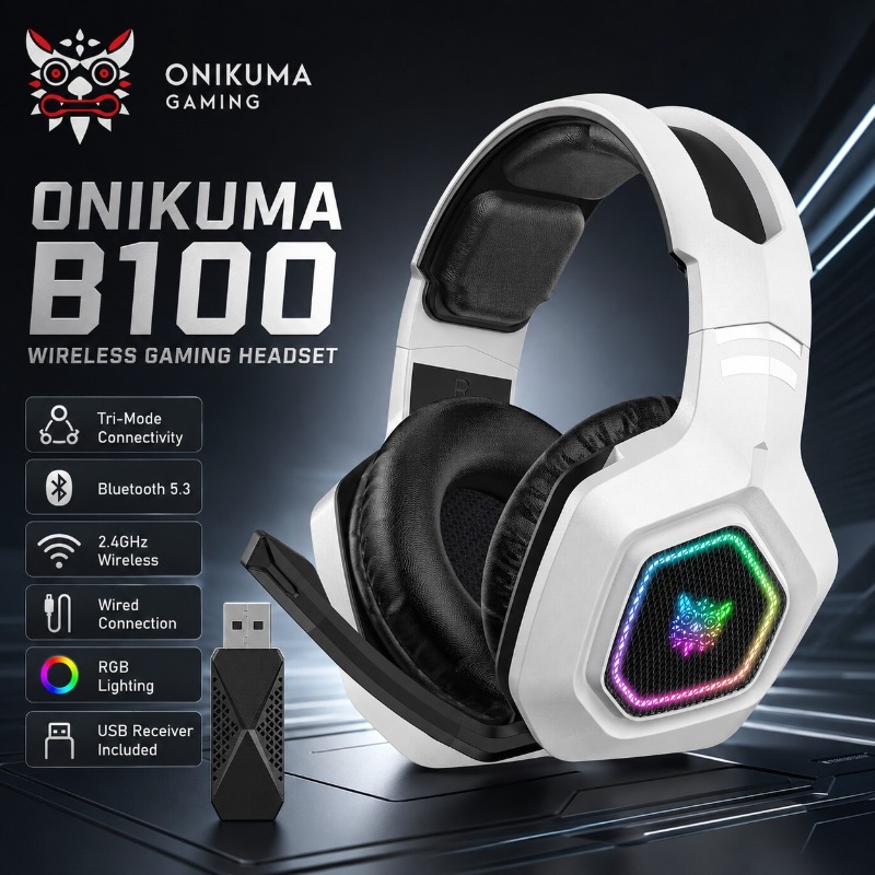 ONIKUMA B100 Kabelloses Gaming – Gaming Console Apple Bewertung und Preis