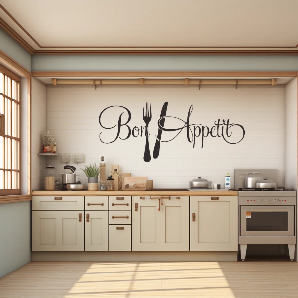 1 pc bon appétit mit Gabel und – Gaming Console Wallpaper Bewertung und Preis