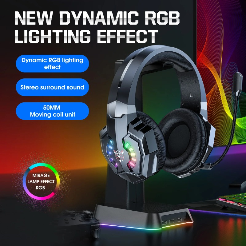 ONIKUMA B15 Gaming-Headset, ka – Gaming Console Apple Bewertung und Preis