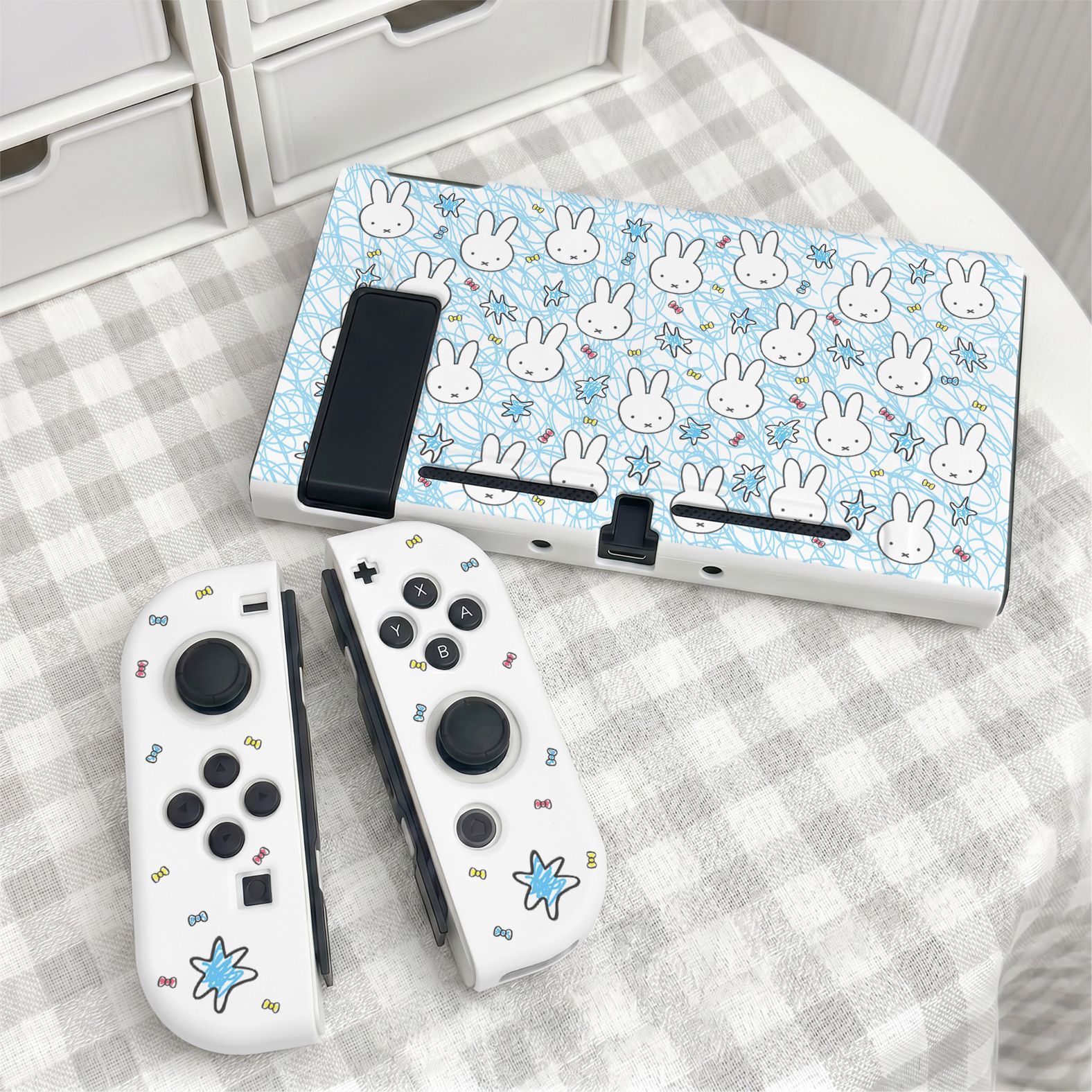Miffy Cartoon Niedliche Split- – Thumb Grip Joystick Bewertung und Preis