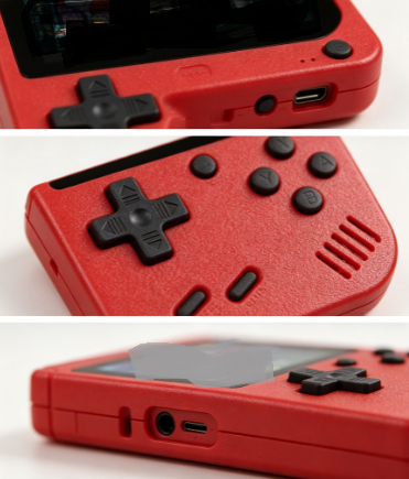 HTMCK Rote Retro-Klassische Ha – Gaming Console For 10 Year Old Bewertung und Preis