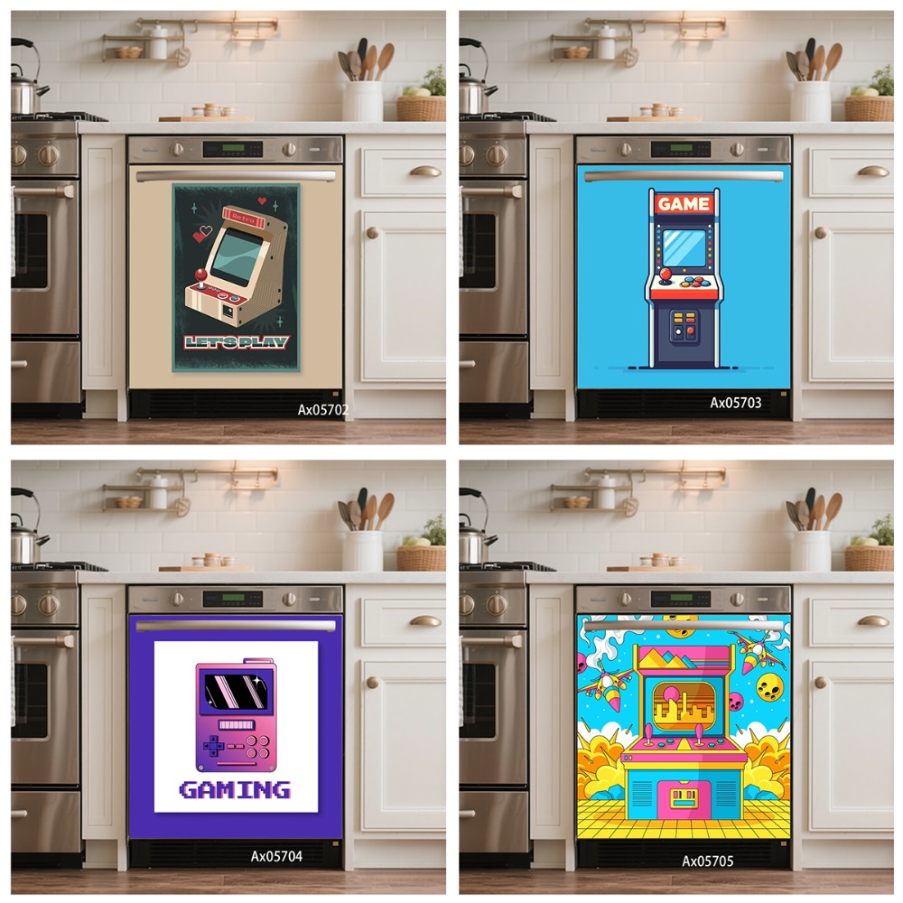 90er Retro Pixel Gaming Arcade – Gaming Console Wallpaper Bewertung und Preis