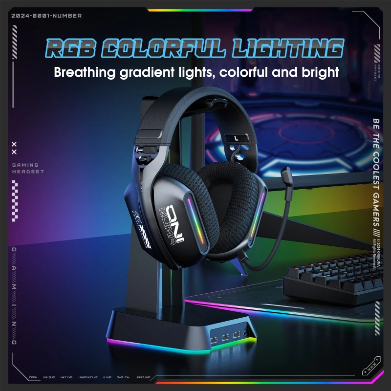 ONIKUMA GT808 Gaming-Headset,  – Gaming Console Apple Bewertung und Preis