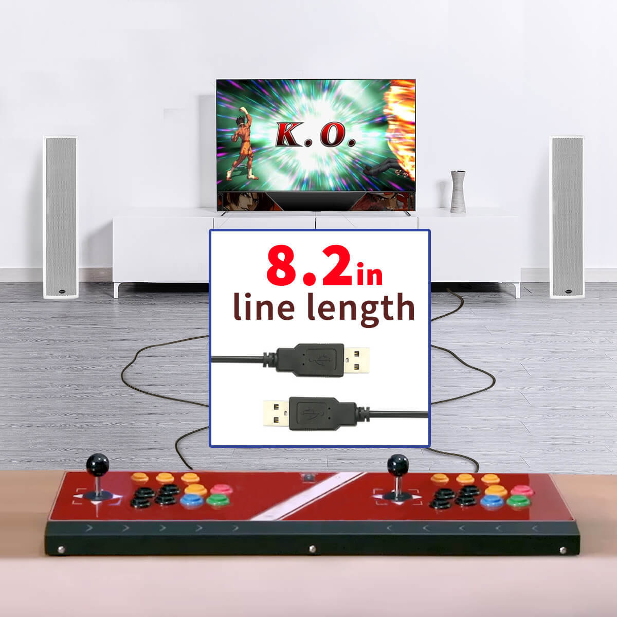 Doppelter Arcade-Stick für meh – Console Gaming Hand Bewertung und Preis