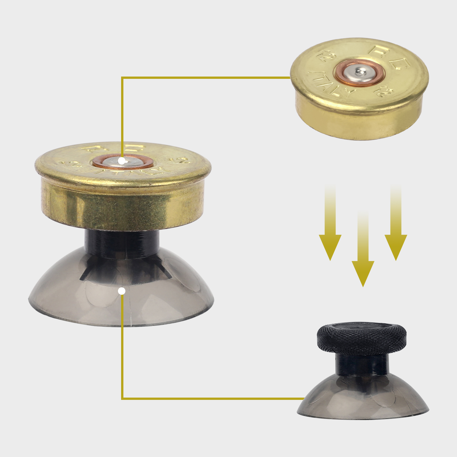 Ersatz DIY-Taste für PS5-Contr – Thumb Grip Joystick Bewertung und Preis