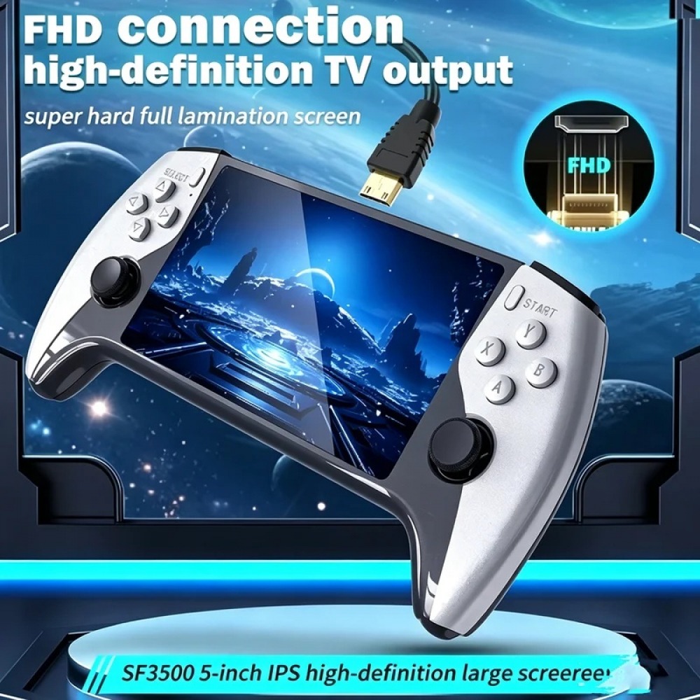 SF3500 5 Zoll Handheld-Spielko – Gaming Console Deals Bewertung und Preis